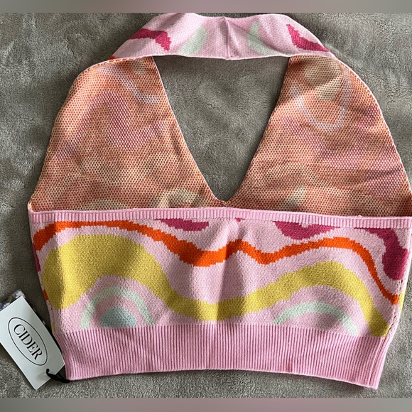 Cider Skirts Nwt Two Piece Skirt And Halter Top Set Poshmark